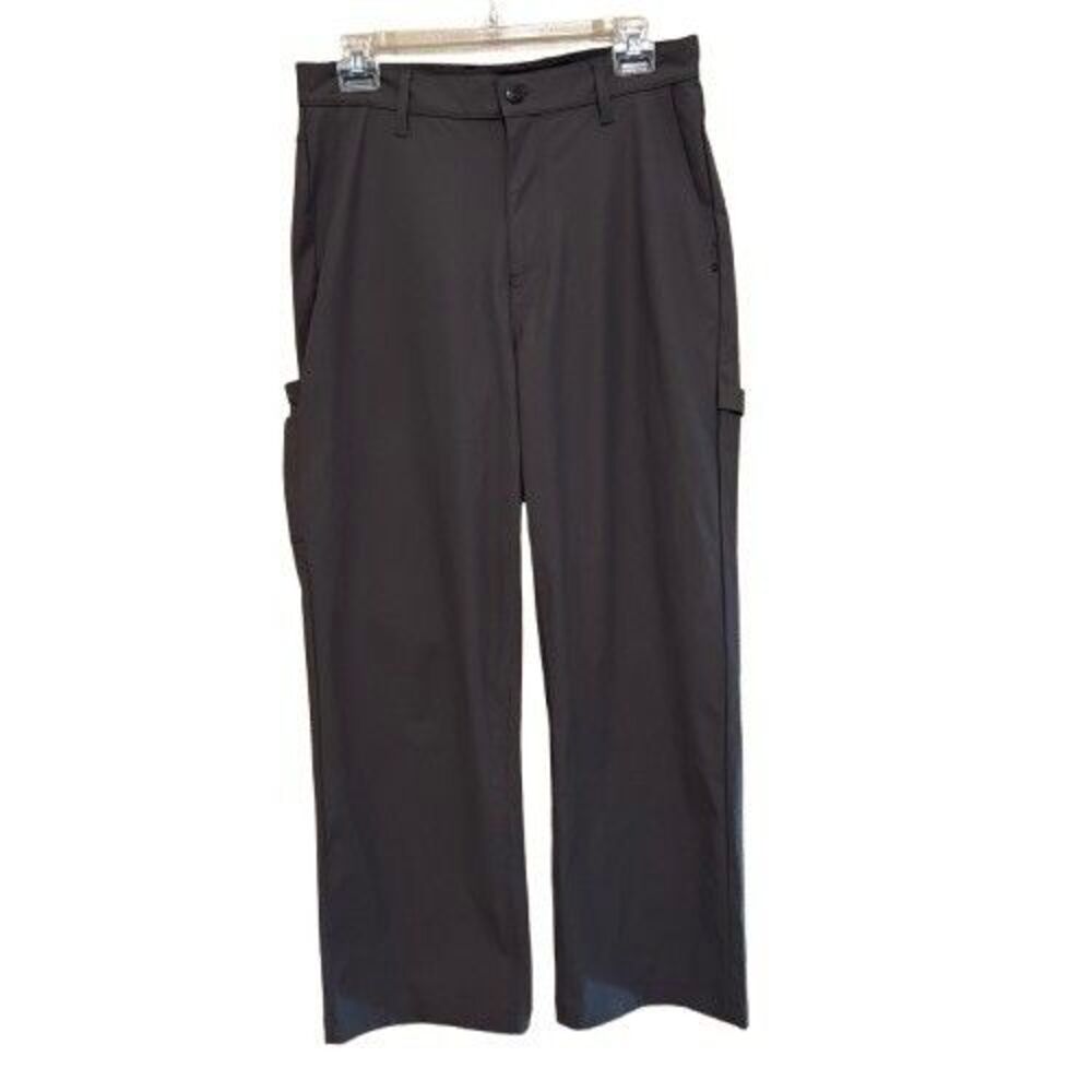 Fabletics Performance Carpenter Utility Pants 30 x 29 Gray Stretch Polyester